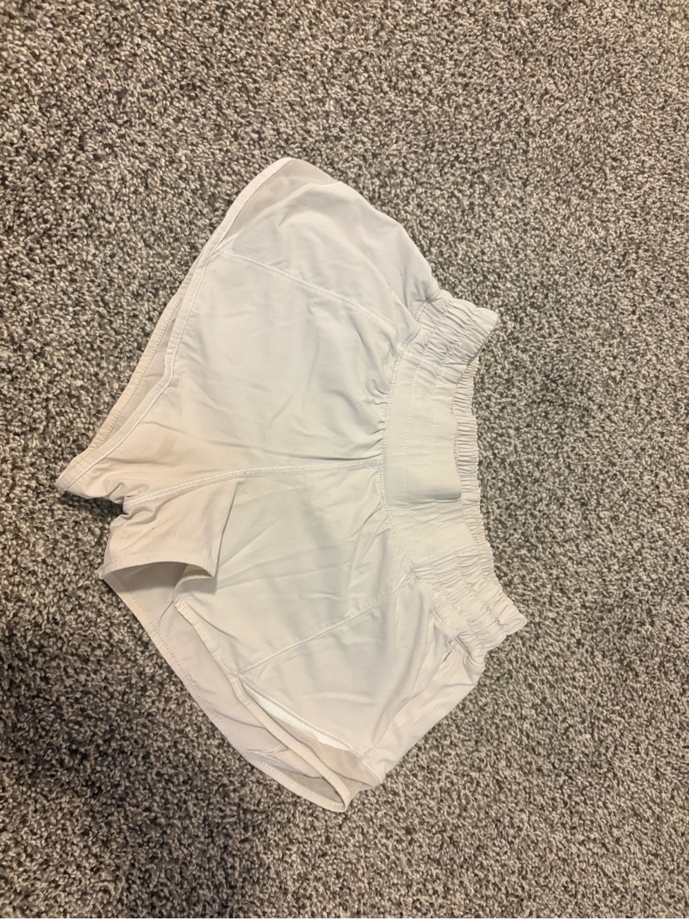 lululemon athletica White Athletic Shorts